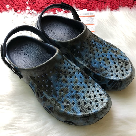CROCS Other - Crocs | Mens Swiftwater Kryptek Neptune Deck Clogs